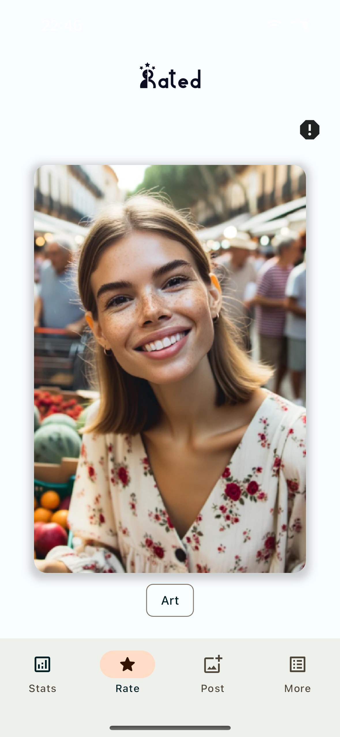 Rated App Connect with Friends Screenshot